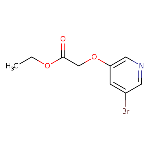 Ethyl 2-[(5-bromopyridin-3-yl)oxy]acetate