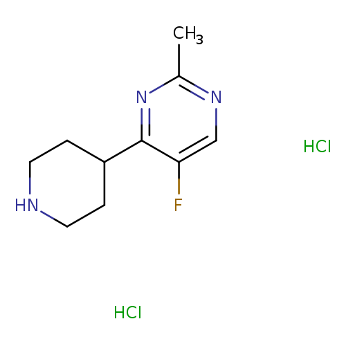 5-fluoro-2-methyl-4-(piperidin-4-yl)pyrimidine dihydrochloride