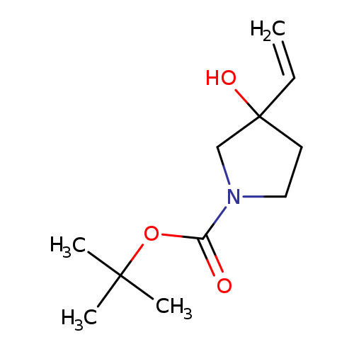 tert-Butyl 3-hydroxy-3-vinylpyrrolidine-1-carboxylate