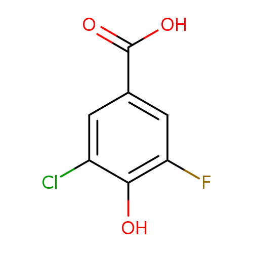 3-chloro-5-fluoro-4-hydroxybenzoic Acid