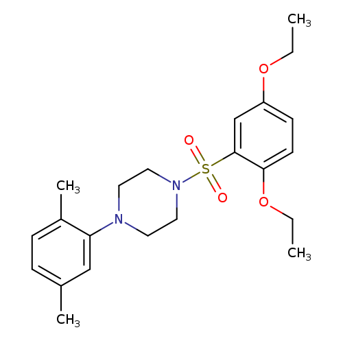 1-[(2,5-diethoxyphenyl)sulfonyl]-4-(2,5-dimethylphenyl)piperazine
