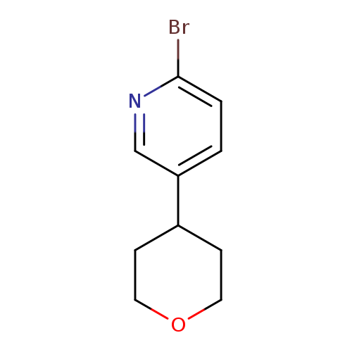 2-Bromo-5-(tetrahydropyran-4-yl)pyridine