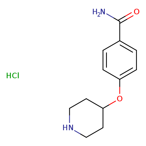 4-(Piperidin-4-yloxy)benzamide hydrochloride