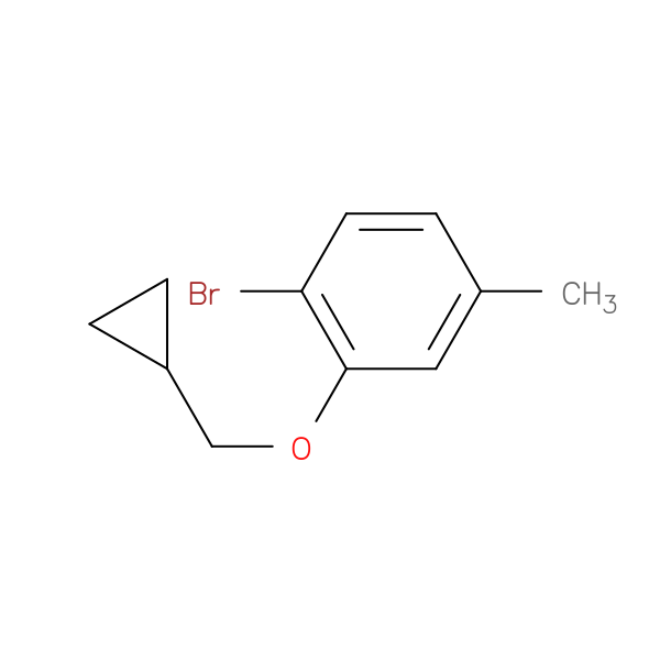 1-bromo-2-(cyclopropylmethoxy)-4-methylbenzene