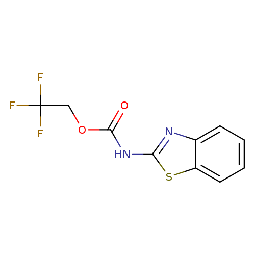 2,2,2-trifluoroethyl N-(1,3-benzothiazol-2-yl)carbamate