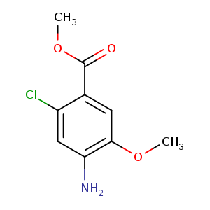 4-Amino-2-chloro-5-methoxy-benzoic acid methyl ester