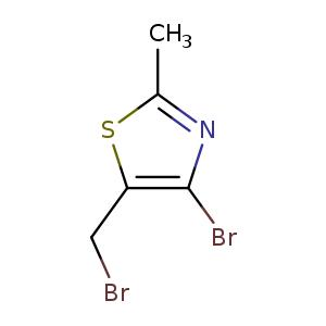 4-Bromo-5-(bromomethyl)-2-methylthiazole