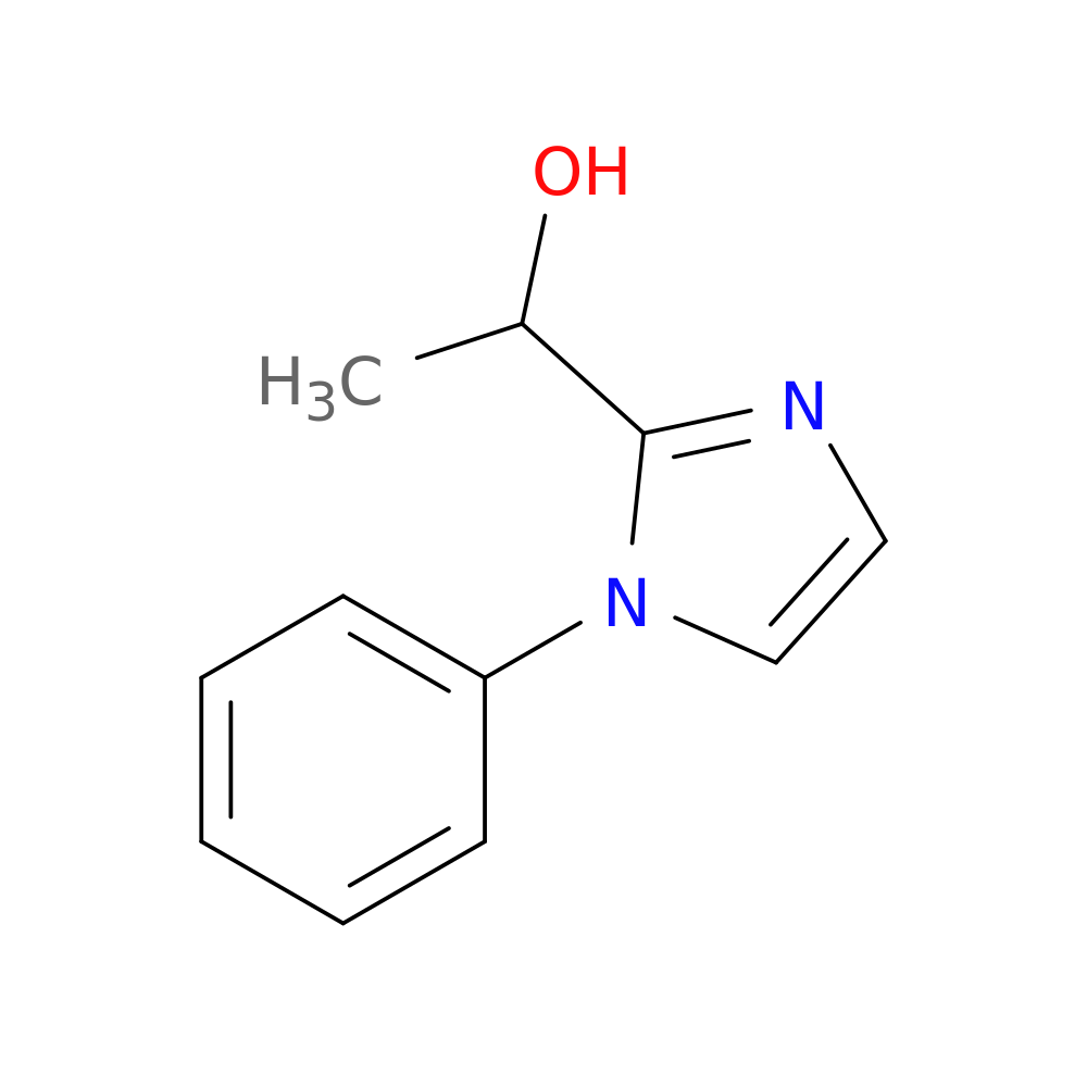 1-(1-phenyl-1H-imidazol-2-yl)ethan-1-ol