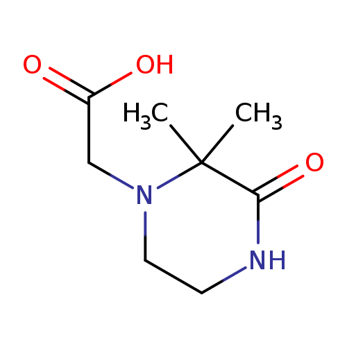 (2,2-DIMETHYL-3-OXOPIPERAZIN-1-YL)ACETIC ACID