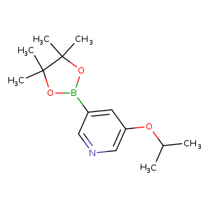 Pyridine, 3-(1-methylethoxy)-5-(4,4,5,5-tetramethyl-1,3,2-dioxaborolan-2-yl)-