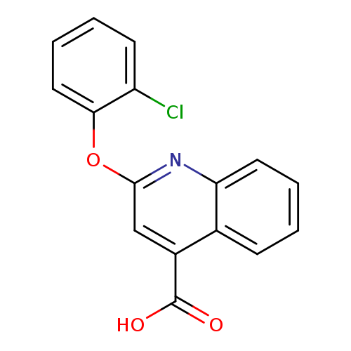 2-(2-Chlorophenoxy)quinoline-4-carboxylic acid