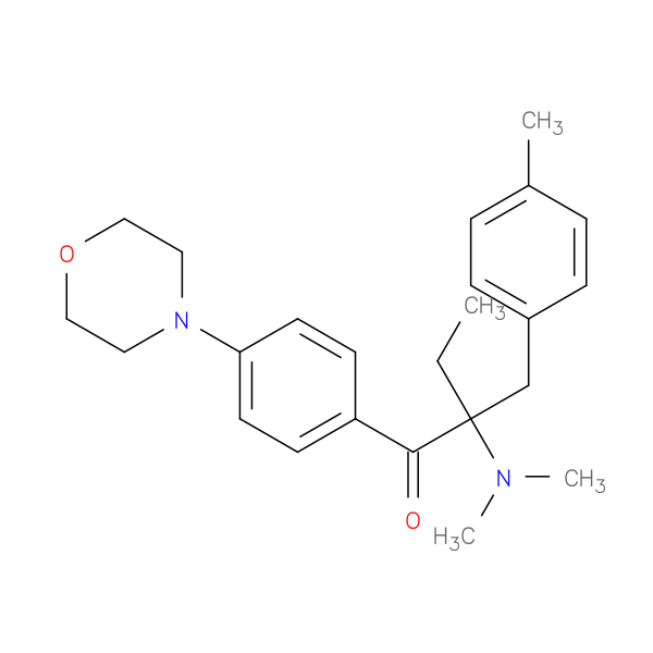 2-(Dimethylamino)-2-(4-methylbenzyl)-1-[(4-morpholin-4-yl)phenyl]-1-butanone