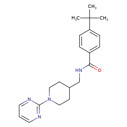 4-tert-butyl-N-{[1-(pyrimidin-2-yl)piperidin-4-yl]methyl}benzamide