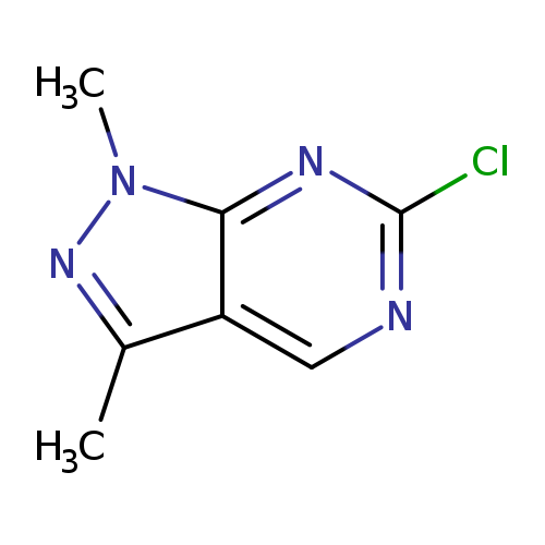 6-Chloro-1,3-dimethyl-1H-pyrazolo[3,4-d]pyrimidine