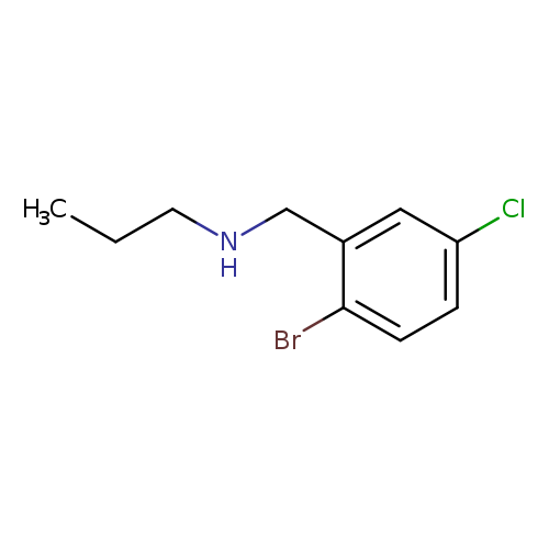 [(2-bromo-5-chlorophenyl)methyl](propyl)amine