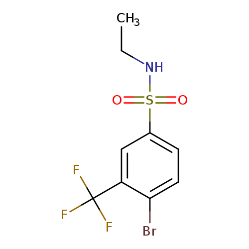 N-Ethyl 4-bromo-3-trifluoromethylbenzenesulfonamide