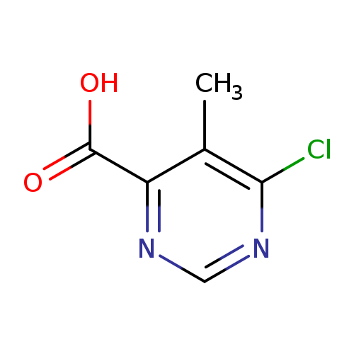 6-CHLORO-5-METHYLPYRIMIDINE-4-CARBOXYLIC ACID