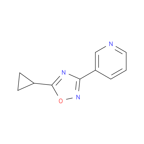 3-(5-Cyclopropyl-1,2,4-oxadiazol-3-yl)pyridine