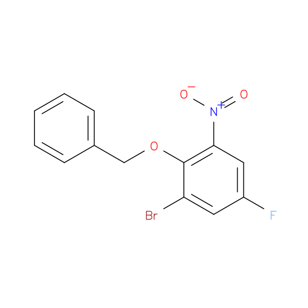 2-(Benzyloxy)-1-bromo-5-fluoro-3-nitrobenzene