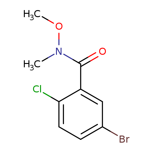 N-Methoxy-N-methyl 5-bromo-2-chlorobenzamide