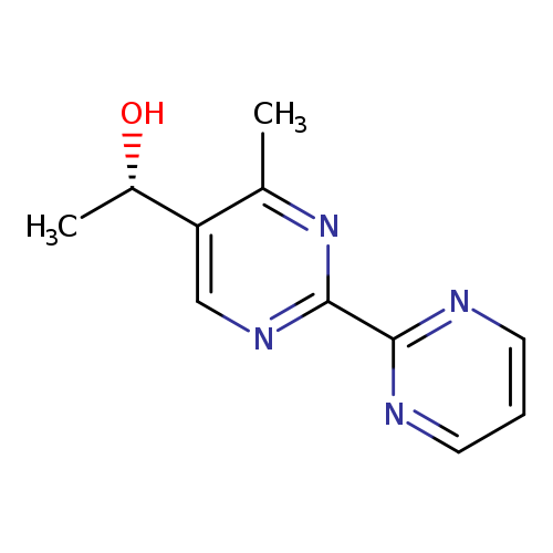 (1S)-1-[4-methyl-2-(pyrimidin-2-yl)pyrimidin-5-yl]ethan-1-ol