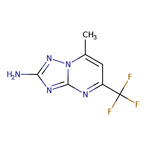 7-methyl-5-(trifluoromethyl)-[1,2,4]triazolo[1,5-a]pyrimidin-2-amine