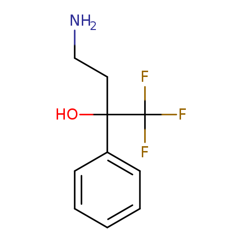 4-Amino-1,1,1-trifluoro-2-phenylbutan-2-ol