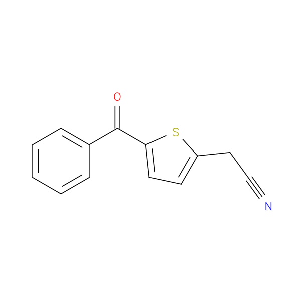 2-(5-Benzoylthiophen-2-yl)acetonitrile