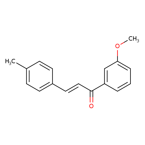 (2E)-1-(3-methoxyphenyl)-3-(4-methylphenyl)prop-2-en-1-one