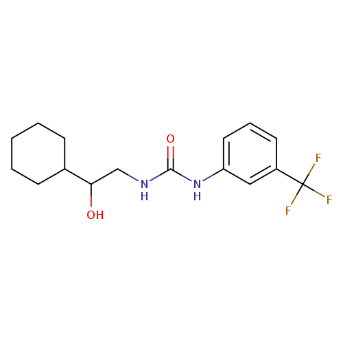 1-(2-cyclohexyl-2-hydroxyethyl)-3-[3-(trifluoromethyl)phenyl]urea