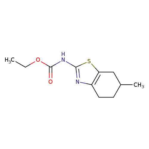 ethyl N-(6-methyl-4,5,6,7-tetrahydro-1,3-benzothiazol-2-yl)carbamate