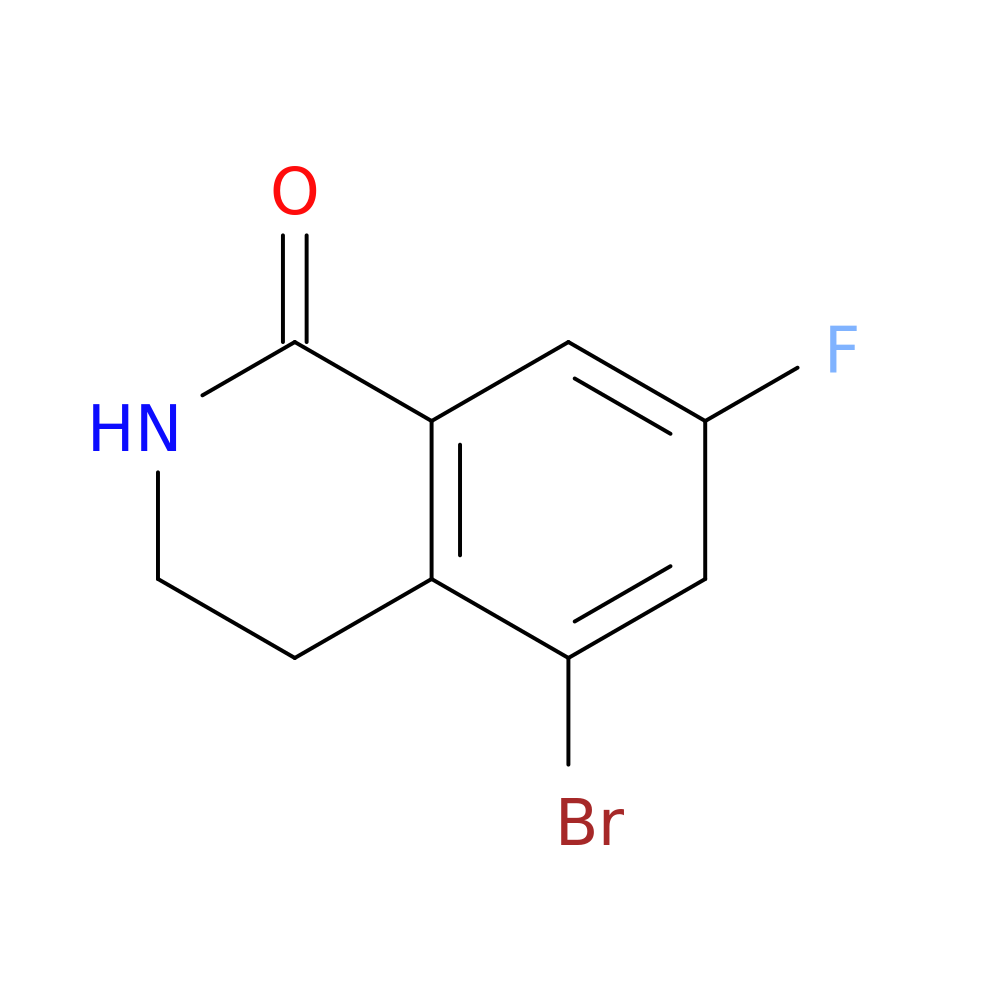 5-bromo-7-fluoro-1,2,3,4-tetrahydroisoquinolin-1-one