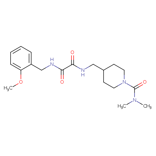 N-{[1-(dimethylcarbamoyl)piperidin-4-yl]methyl}-N'-[(2-methoxyphenyl)methyl]ethanediamide