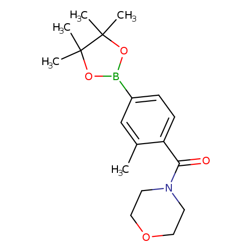 (2-Methyl-4-(4,4,5,5-tetramethyl-1,3,2-dioxaborolan-2-yl)phenyl)(morpholino)methanone