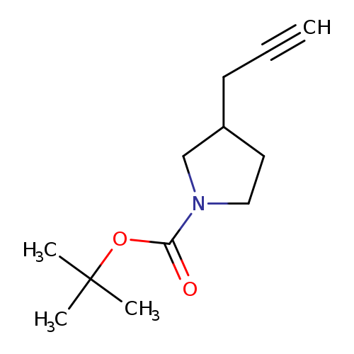 tert-butyl 3-(prop-2-yn-1-yl)pyrrolidine-1-carboxylate