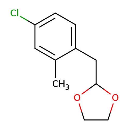 4-Chloro-2-methyl (1,3-dioxolan-2-ylmethyl)benzene