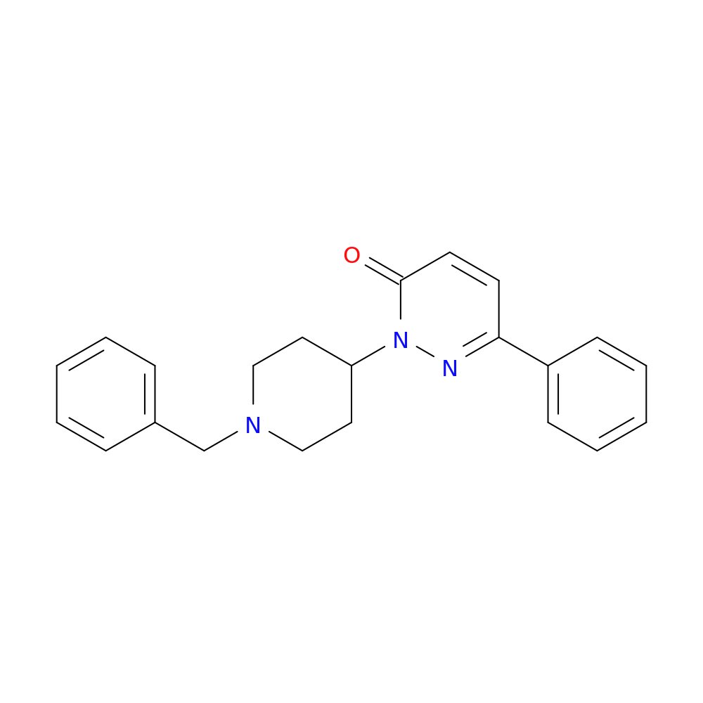 2-(1-benzylpiperidin-4-yl)-6-phenyl-2,3-dihydropyridazin-3-one