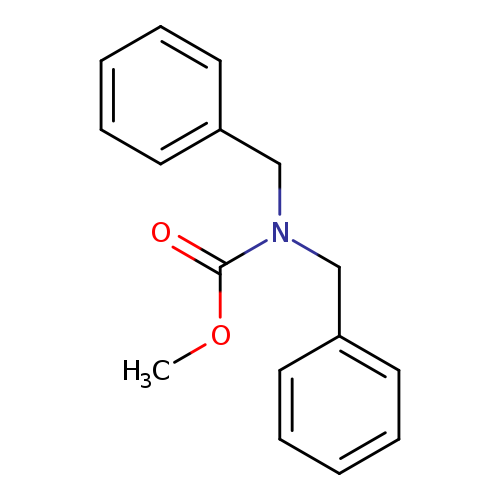 Carbamic acid, bis(phenylmethyl)-, methyl ester (9CI)