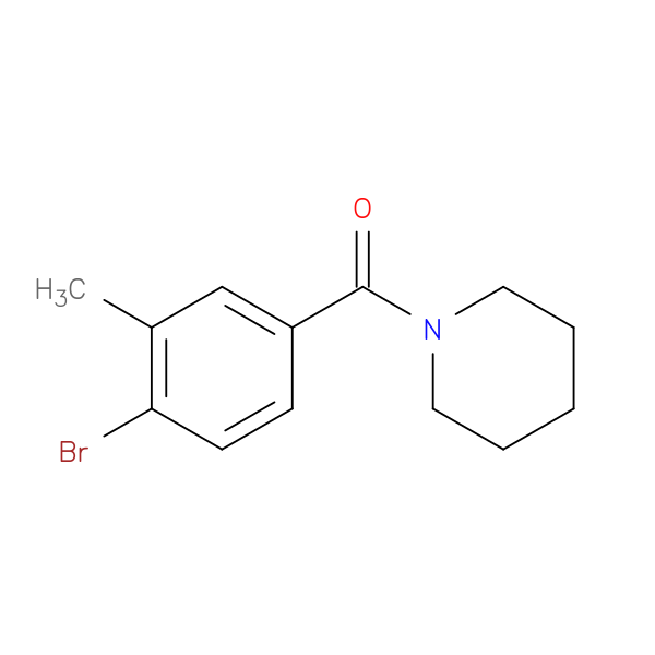 1-(4-Bromo-3-methylbenzoyl)piperidine