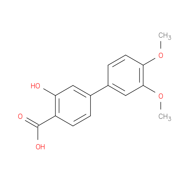 4-(3,4-Dimethoxyphenyl)-2-hydroxybenzoic acid
