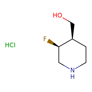 [(3S,4R)-Rel-3-fluoro-4-piperidyl]-methanol hydrochloride