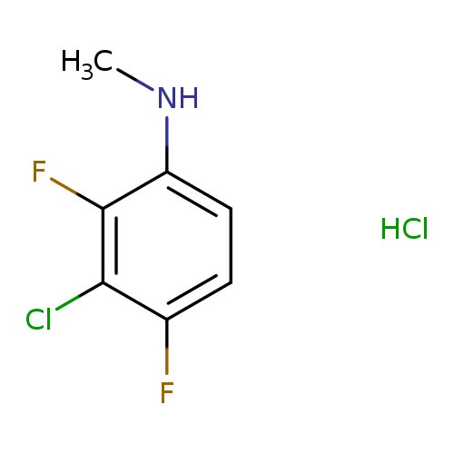 3-chloro-2,4-difluoro-N-methylanilinehydrochloride