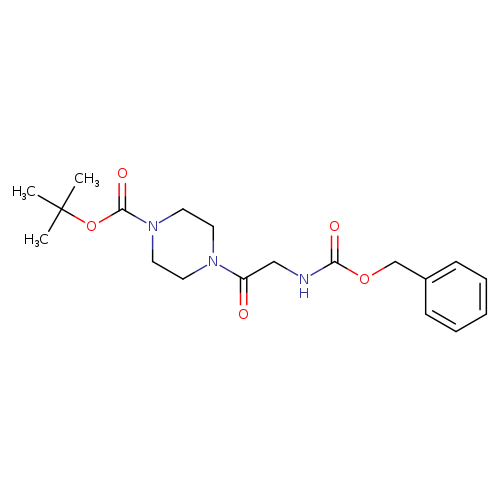 1-Boc-4-(Cbz-Aminomethylcarbonyl)piperazine