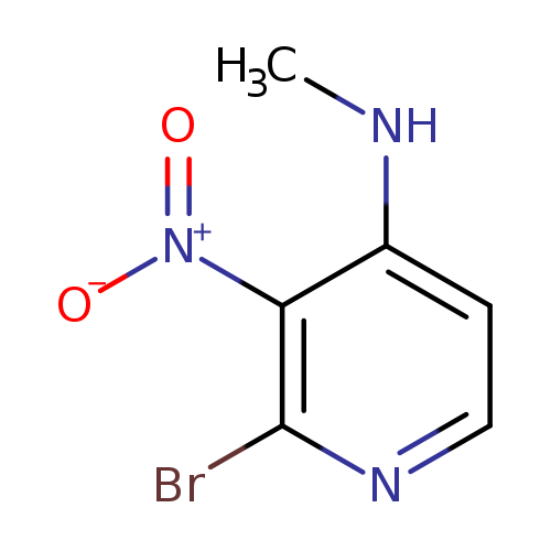 2-Bromo-4-(methylamino)-3-nitropyridine