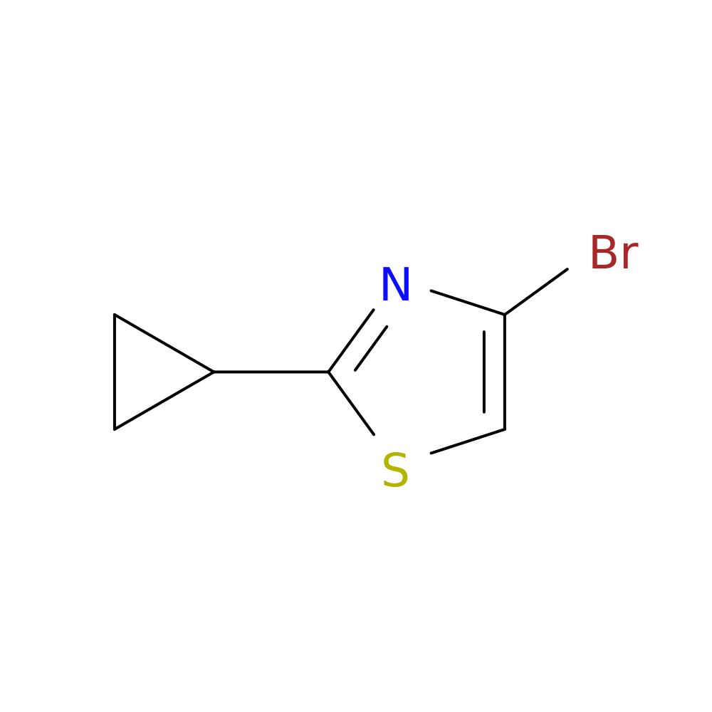 4-Bromo-2-cyclopropylthiazole