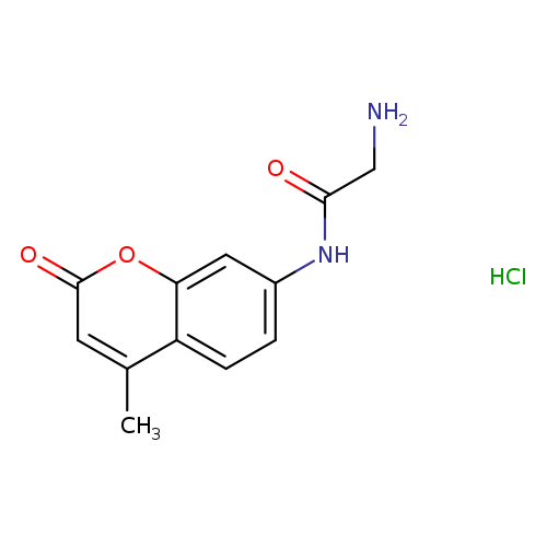 AcetaMide, 2-aMino-N-(4-Methyl-2-oxo-2H-1-benzopyran-7-yl)-, Monohydrochloride
