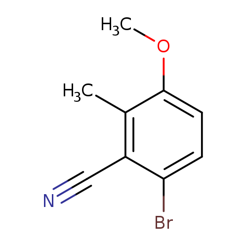 6-Bromo-3-methoxy-2-methylbenzonitrile