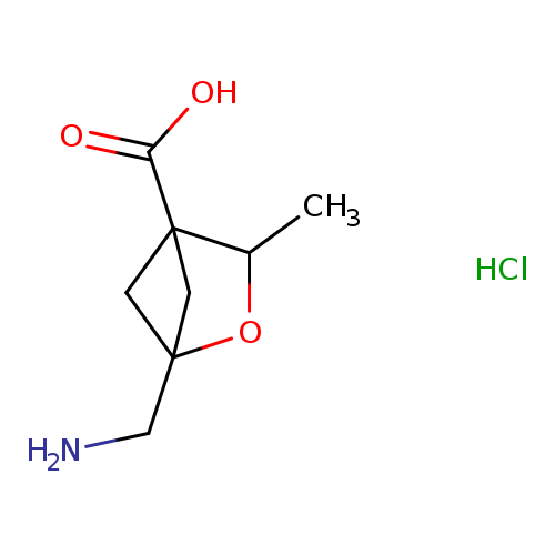 1-(aminomethyl)-3-methyl-2-oxabicyclo[2.1.1]hexane-4-carboxylic acid hydrochloride