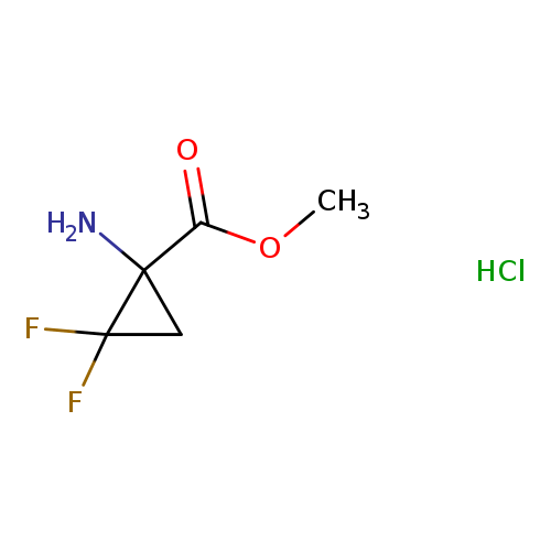 methyl 1-amino-2,2-difluorocyclopropane-1-carboxylate hydrochloride