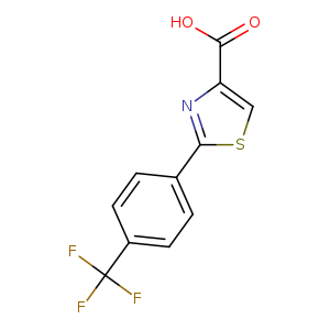 2-[4-(Trifluoromethyl)phenyl]-1,3-thiazole-4-carboxylic acid